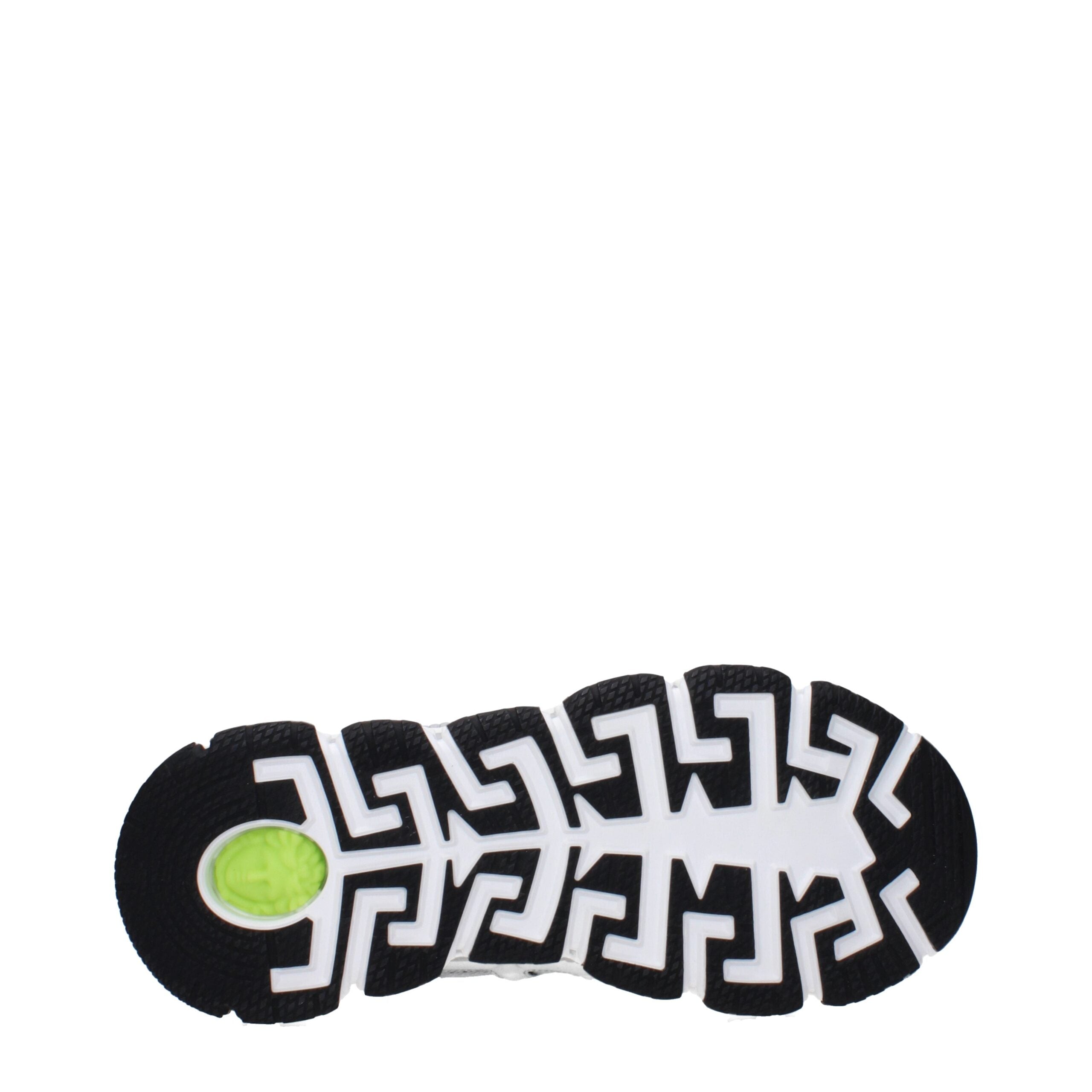 Gray Fabric Athletic SneakersDescription: The product with MPN DSU80941A105186E500 and code F82952 fabric in silver is a sneakers designed by Versace. It has features like front logo, side logo, back logo. Additional Info: Style: Sporty Glam Closing type: