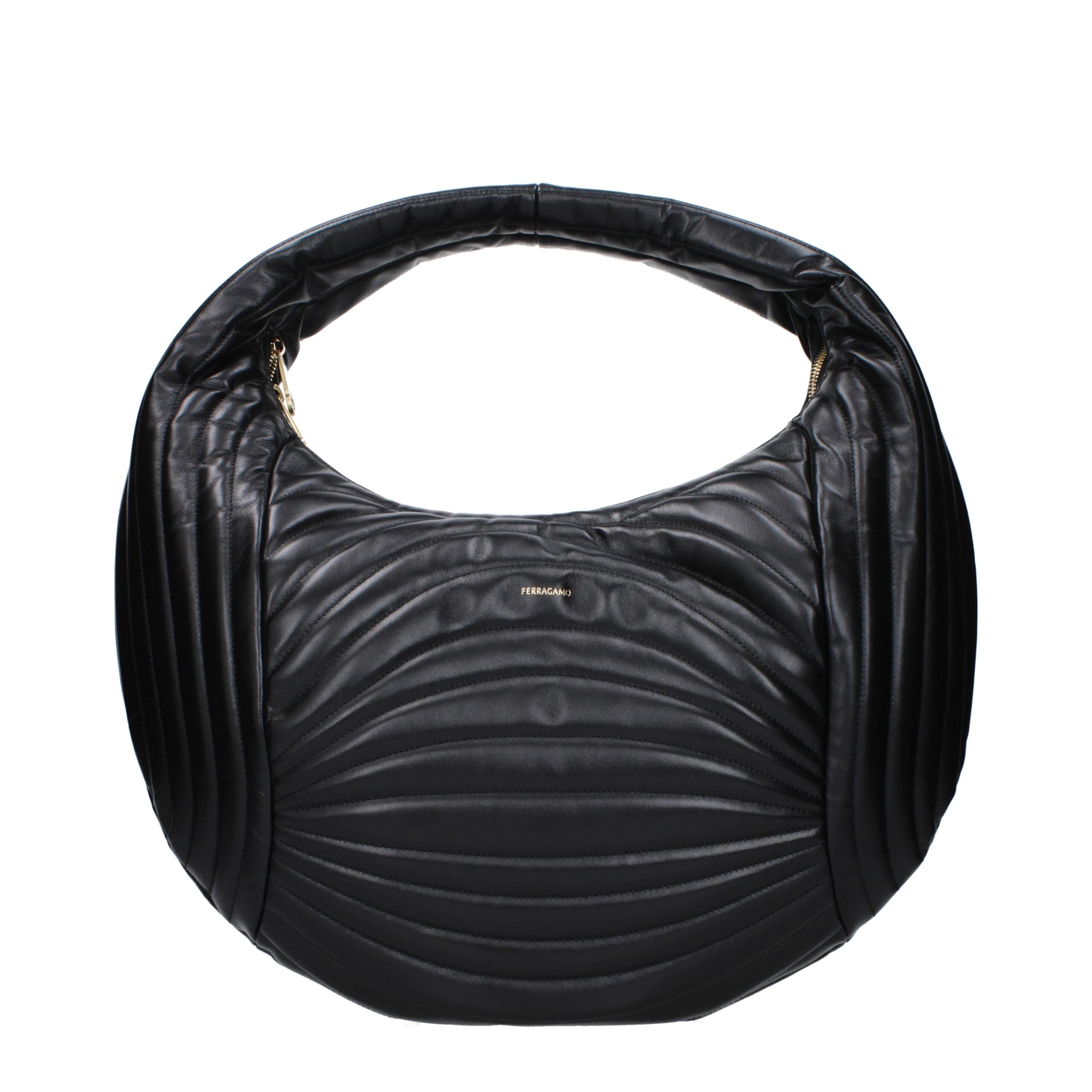 Black Leather HandbagDescription: The product with MPN 2189360776493 and code F83258 leather in black is a handbags designed by Salvatore Ferragamo. It has features like front logo.Black Leather Handbag${tagsSalvatore FerragamoAulae Black Leather Handbag