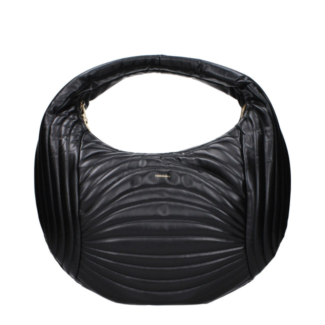 Black Leather HandbagDescription: The product with MPN 2189360776493 and code F83258 leather in black is a handbags designed by Salvatore Ferragamo. It has features like front logo.Black Leather Handbag${tagsSalvatore FerragamoAulae Black Leather Handbag