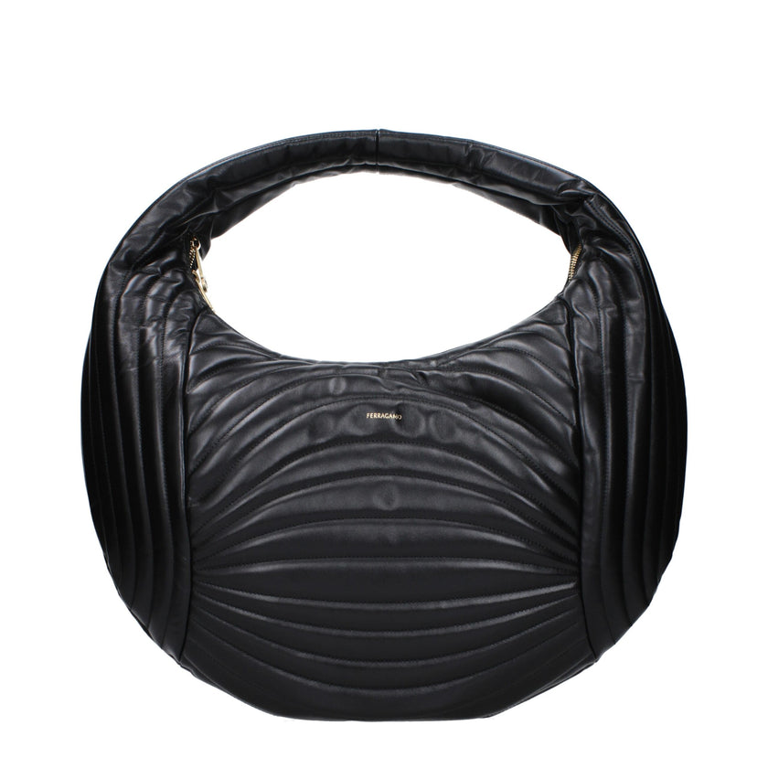 Black Leather HandbagDescription: The product with MPN 2189360776493 and code F83258 leather in black is a handbags designed by Salvatore Ferragamo. It has features like front logo.Black Leather Handbag${tagsSalvatore FerragamoAulae Black Leather Handbag