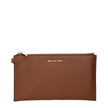 Brown Leather Clutch BagDescription: The product with MPN 35S4GTVW3LLUGGAGE and code F83408 leather in brown is a clutches designed by Michael Kors. It has features like front logo.Brown Leather Clutch Bag${tagsMichael KorsAulae Brown Leather Clutch Bag M