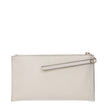 Beige Leather Clutch BagDescription: The product with MPN 35S4GTVW3LLTCREAM and code F83408 leather in beige is a clutches designed by Michael Kors. It has features like front logo.Beige Leather Clutch Bag${tagsMichael KorsAulae Beige Leather Clutch Bag M