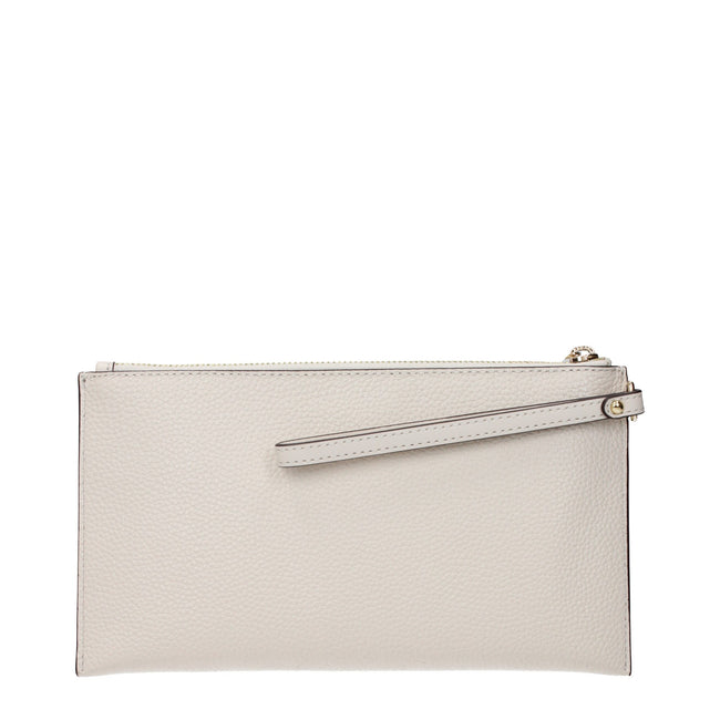 Beige Leather Clutch BagDescription: The product with MPN 35S4GTVW3LLTCREAM and code F83408 leather in beige is a clutches designed by Michael Kors. It has features like front logo.Beige Leather Clutch Bag${tagsMichael KorsAulae Beige Leather Clutch Bag M
