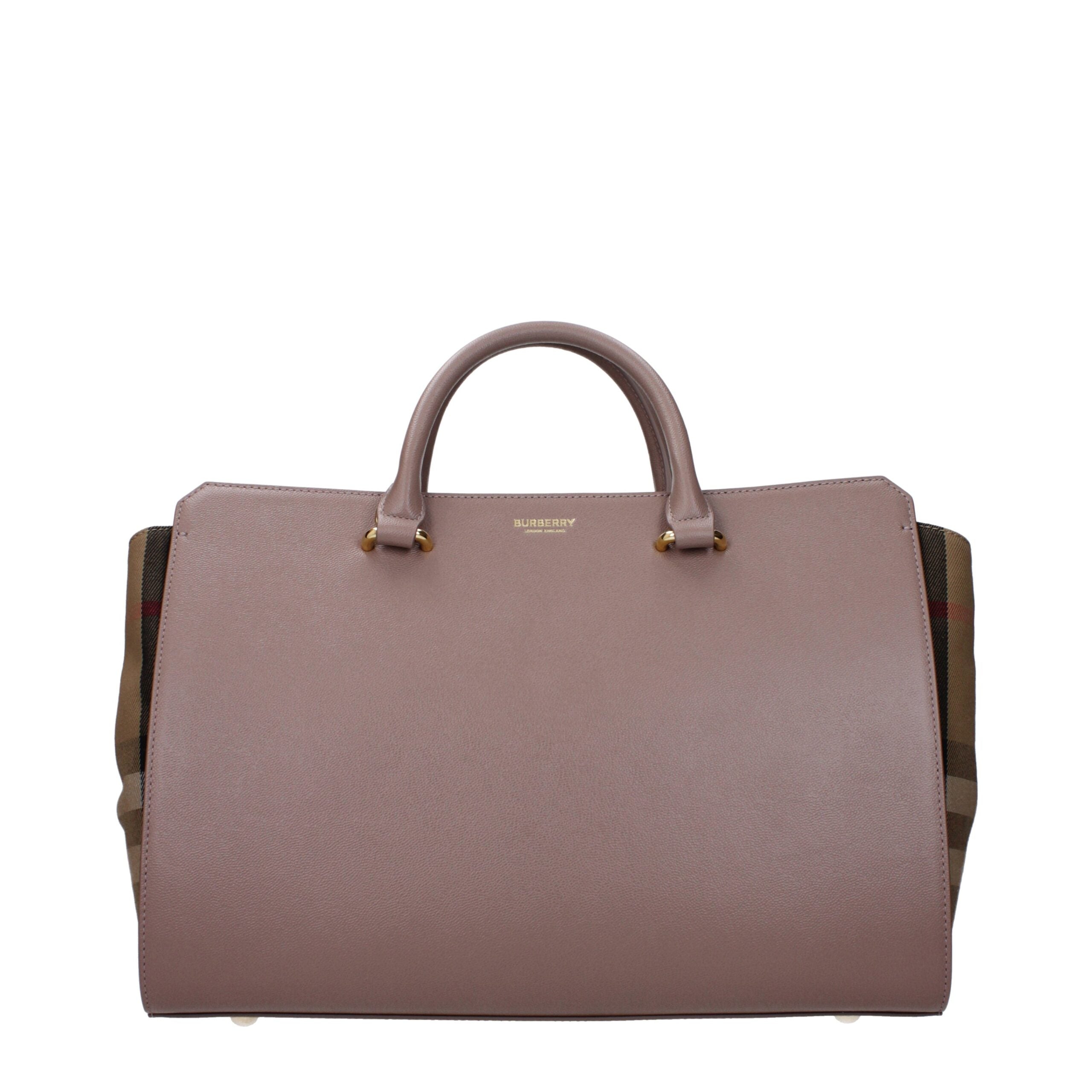Gray Leather Handbag with Adjustable Shoulder Strap