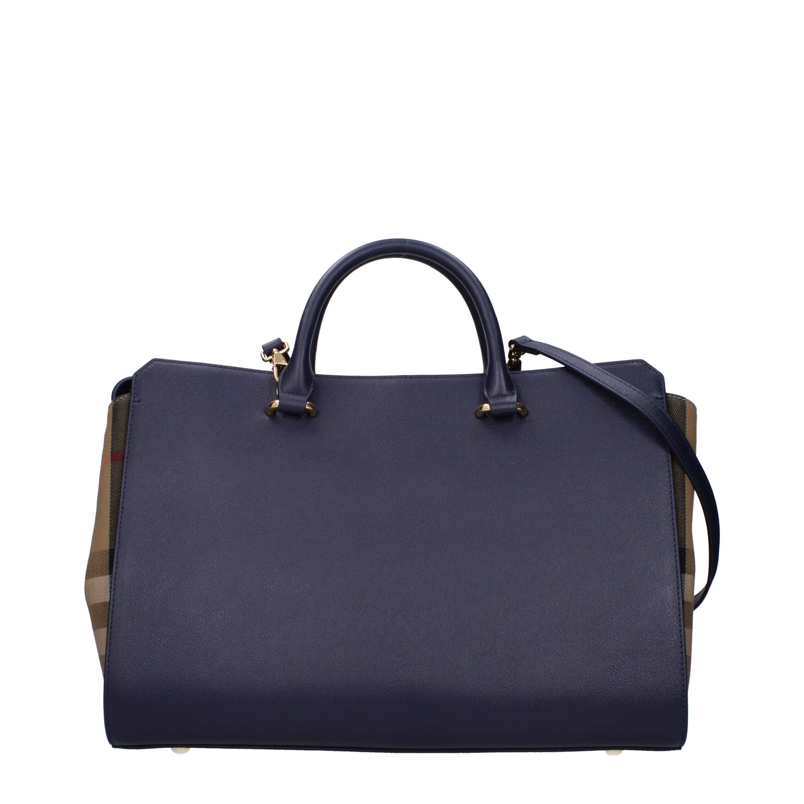 Blue Leather HandbagDescription: The product with MPN 80844MEDIA77 and code F83130 leather in blue is a handbags designed by Burberry. It has features like front logo, adjustable shoulder, removable shoulder.Blue Leather Handbag${tagsBurberryAulae Blue Le