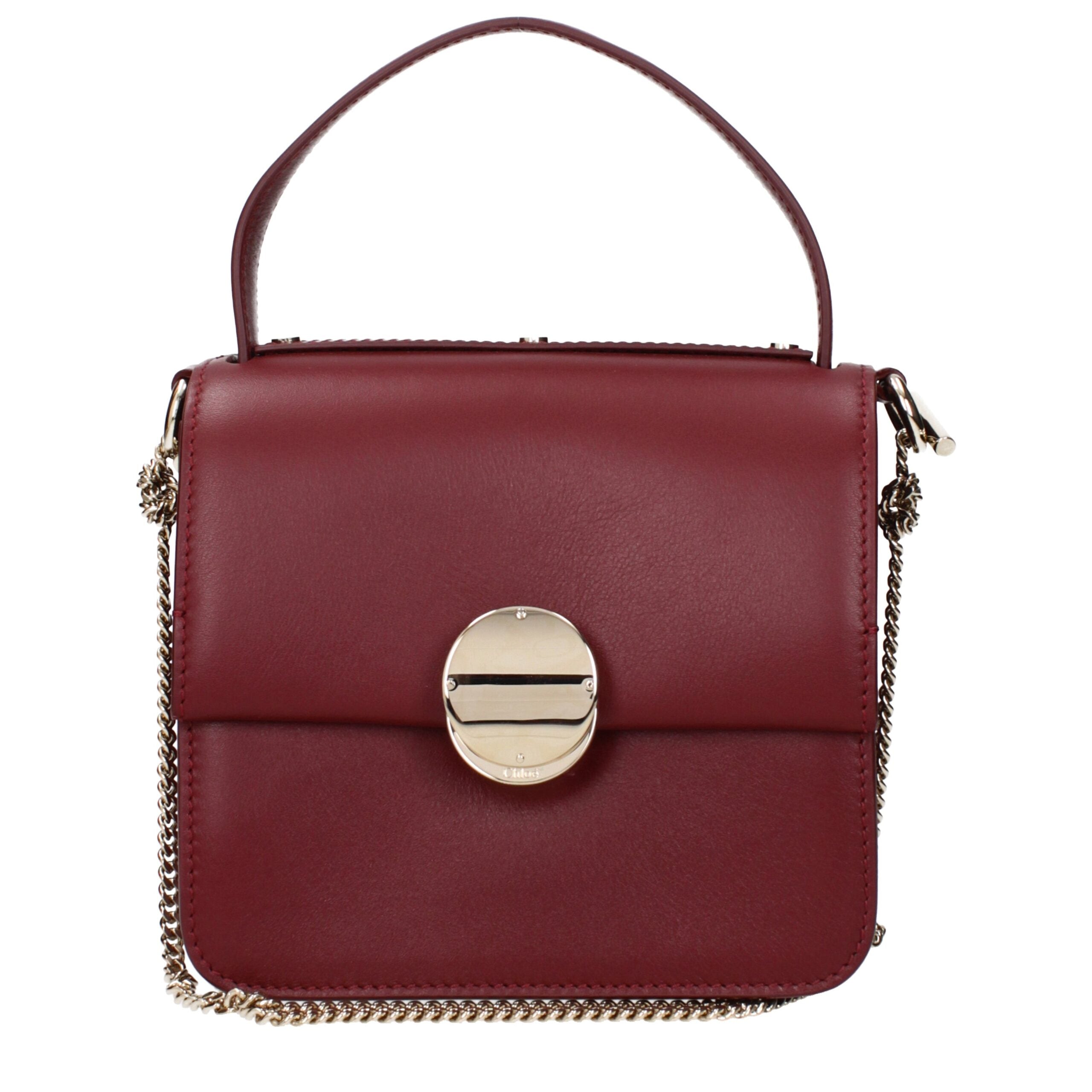 Red Leather HandbagDescription: The product with MPN CHC23AS577K53600 and code F83651 leather in red is a handbags designed by Chloé. It has features like front logo, removable shoulder.Red Leather Handbag${tagsChloéAulae Red Leather Handbag ChloéAulae Re