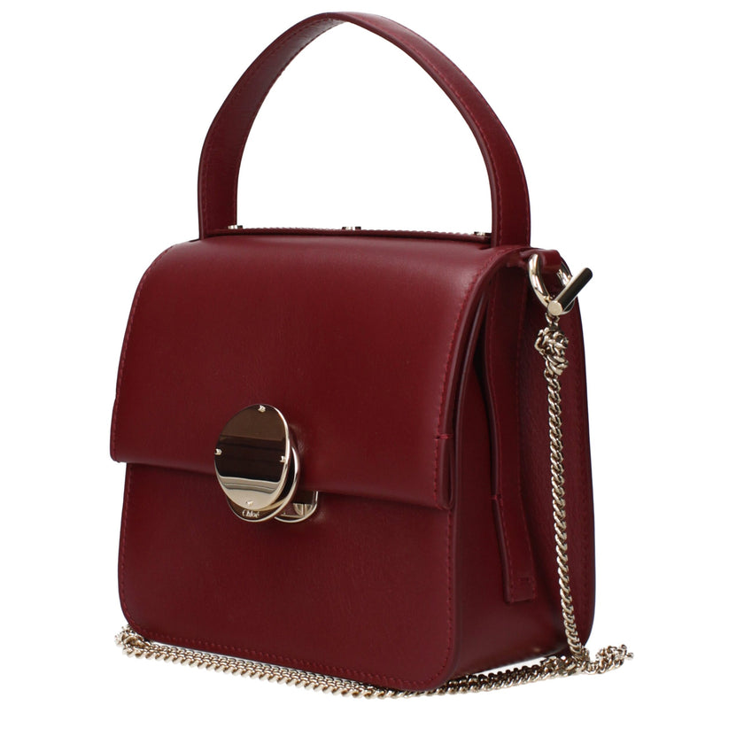 Red Leather HandbagDescription: The product with MPN CHC23AS577K53600 and code F83651 leather in red is a handbags designed by Chloé. It has features like front logo, removable shoulder.Red Leather Handbag${tagsChloéAulae Red Leather Handbag ChloéAulae Re