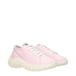 Pink Fabric Low Top SneakersDescription: The product with MPN 5E373DGUD010F0E18 and code F83678 fabric in pink is a sneakers designed by Miu Miu. It has features like front logo, back logo.Pink Fabric Low Top Sneakers${tagsMiu MiuAulae Pink Fabric Low Top