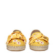 Yellow Fabric EspadrillesDescription: The product with MPN 5S037D3L8C025F0388 and code F83681 fabric in yellow is a espadrilles designed by Miu Miu. It has features like front detail.Yellow Fabric Espadrilles${tagsMiu MiuAulae Yellow Fabric Espadrilles Mi
