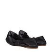 Black Leather Ballet FlatsDescription: The product with MPN 5F153DLZK005F0002 and code F83690 leather in black is a ballet flats designed by Miu Miu. It has features like front detail. Additional Info: Style: Casual Shoe sole: Leather Shoe tip: Round toe