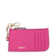 Pink Leather WalletDescription: The product with MPN 1008104DVIT2T1P86V and code F83455 leather in fuchsia is a coin purses designed by Versace. It has features like back logo.Pink Leather Wallet${tagsVersaceAulae Pink Leather Wallet VersaceAulae Pink Lea