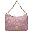 Beige Fabric HandbagDescription: The product with MPN 10028771A131852PL5V and code F83537 fabric in beige is a handbags designed by Versace. It has features like logo, adjustable shoulder, removable shoulder.Beige Fabric Handbag${tagsVersaceAulae Beige Fa