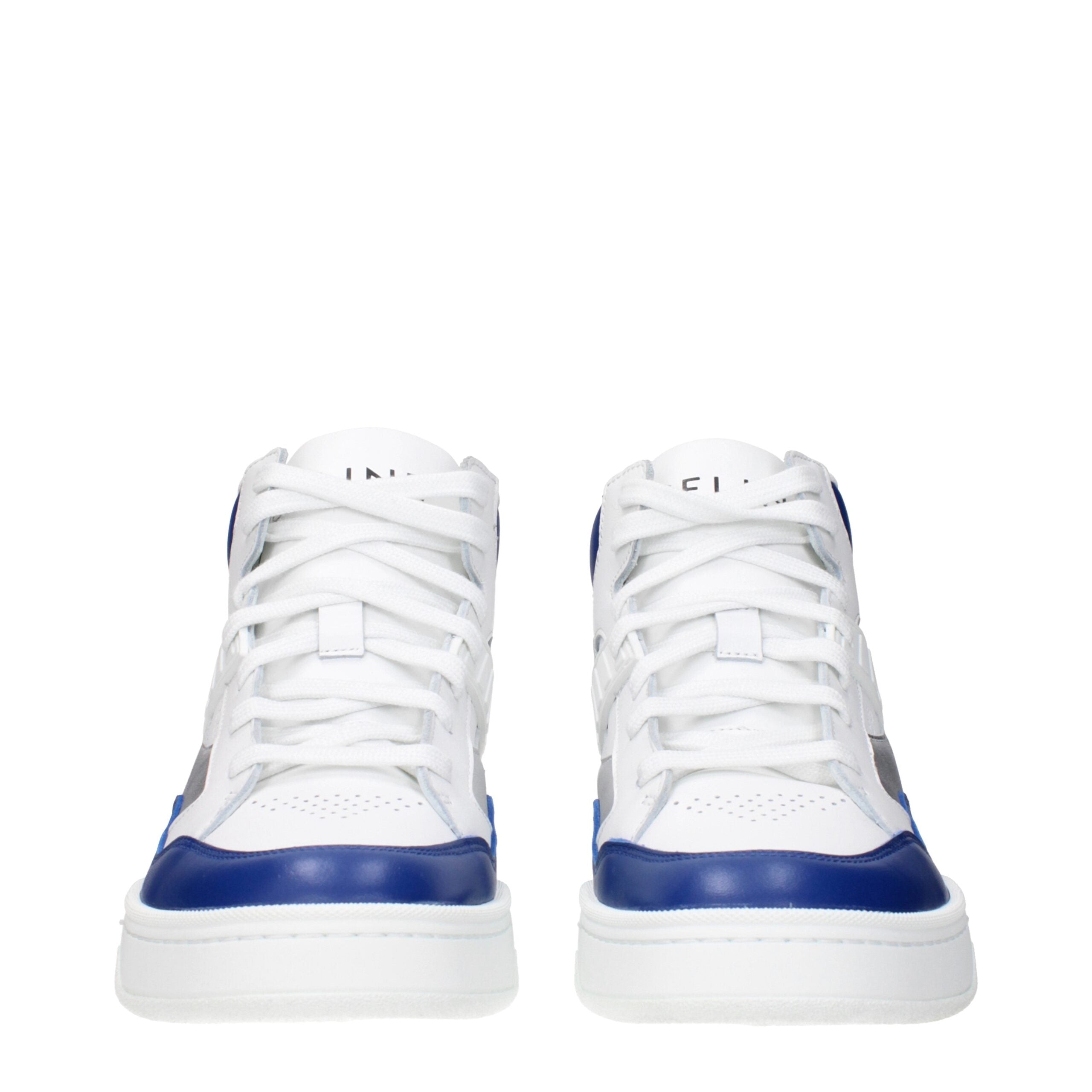 Celine Sportliche Sneakers aus weißem Leder