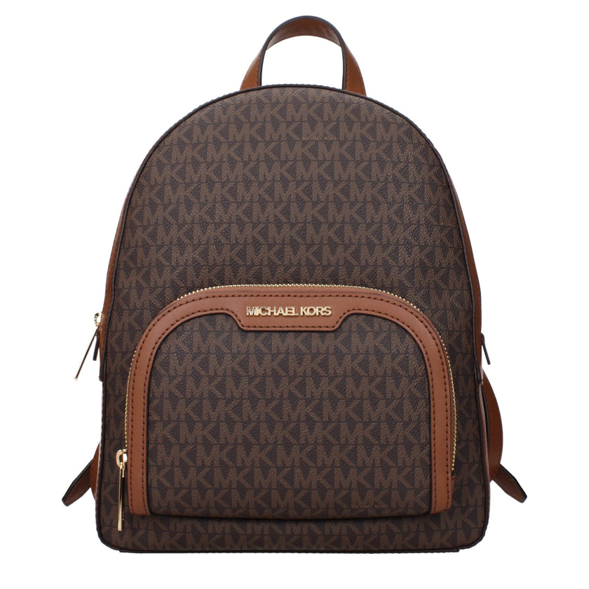 Brown Fabric BackpackDescription: The product with MPN 35S2G8TB2BBROWN and code F83864 fabric in brown is a backpacks and bumbags designed by Michael Kors. It has features like logo, front logo, adjustable straps.Brown Fabric Backpack${tagsMichael KorsAul