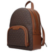 Brown Fabric BackpackDescription: The product with MPN 35S2G8TB2BBROWN and code F83864 fabric in brown is a backpacks and bumbags designed by Michael Kors. It has features like logo, front logo, adjustable straps.Brown Fabric Backpack${tagsMichael KorsAul