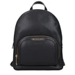 Black Leather BackpackDescription: The product with MPN 35S2G8TB2LBLACK and code F83865 leather in black is a backpacks and bumbags designed by Michael Kors. It has features like front logo, adjustable straps.Black Leather Backpack${tagsMichael KorsAulae