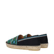 Black Fabric EspadrillesDescription: The product with MPN 1S173M3L8K020F087L and code F83689 fabric in black is a espadrilles designed by Prada. It has features like print which can vary.Black Fabric Espadrilles${tagsPradaAulae Black Fabric Espadrilles Pr