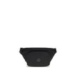 Black Nylon Clutch BagMoncler’s Durance Fanny Pack is made of water-repellent nylon, perfect for providing protection and water resistance. Enhanced with quality leather trim, it features an adjustable belt for a customizable fit. The zippered closure and