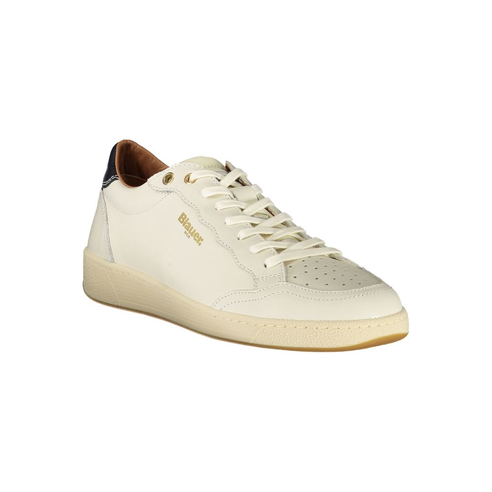 Bianco Herren-Sneaker aus Synthetikleder mit herausnehmbarer Innensohle