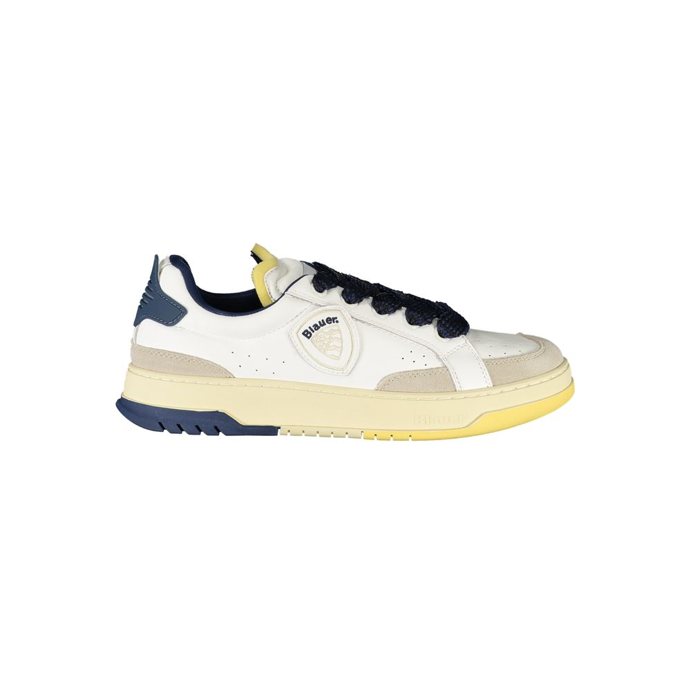 Bianco Herren Sneaker aus Leder und Synthetik mit Logo