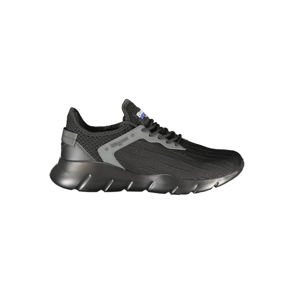 Schwarzer Herren-Sneaker aus Synthetik von Blauer Sports
