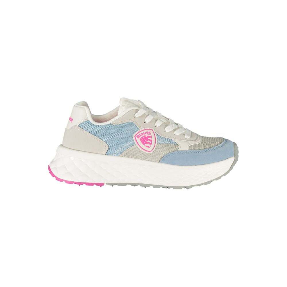 Azzurro Synthetic Women’s Sneaker with Removable Insole