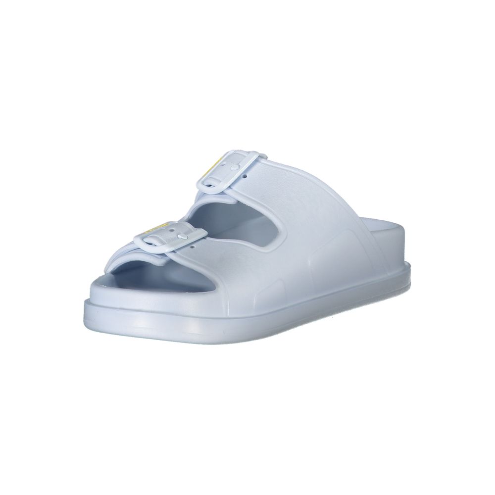 Azzurro Synthetic Women's Slipper with Dual Buckles