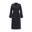 Black Cashmere CoatKensington Coat by Burberry is a timeless classic with impeccable style. It features a double-breasted button closure, hook-and-eye collar, epaulettes and waist belt. Buttoned welt pockets, strappy cuffs and a buttoned back vent complet