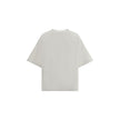Gray Cotton T-ShirtBalenciaga’s Logo T-Shirt combines a minimal aesthetic with the house’s signature oversized lines. Made from soft cotton, it features a ribbed crew neck and dropped shoulders for a relaxed, contemporary fit. The printed logo on the fron