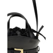 Shuffle mini HandbagThe Shuffle mini Handbag by Balmain, made of calfskin leather, combines functionality with sophisticated style. Featuring a belt with PB engraved metal buckle, the model can be carried by hand, over the shoulder or cross-body thanks to