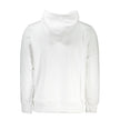 White Cotton Men SweaterElevate your wardrobe with the timeless sophistication of Calvin Klein. This pristine white sweatshirt, crafted from 100% organic cotton, guarantees comfort without compromising on style. The subtle contrasting details alongside th