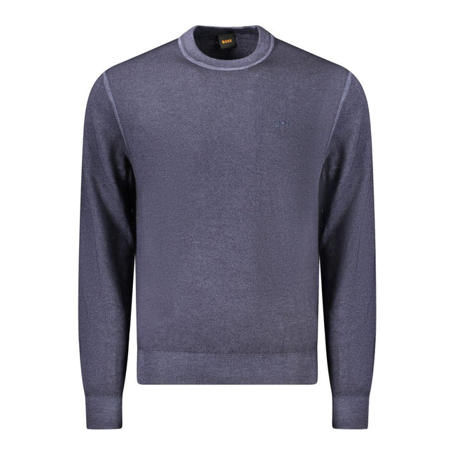 Blue Wool SweaterLONG SLEEVED T-SHIRT, CREW NECK, EMBROIDERY, LOGOBlue Wool Sweater${tagsHugo BossAulae Blue Wool Sweater Hugo BossAulae Blue Wool Sweater LONG SLEEVED T-SHIRT, CREW NECK, EMBROIDERY, LOGO 110296138070,11273,Blue,Cashmere - Sweaters - Clot