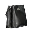 Black Polyester HandbagADJUSTABLE SHOULDER BAG, 2 COMPARTMENTS, 1 CENTRAL POCKET, 1 INTERNAL CARD-FORMED POCKET, TWIST AND MAGNET CLOSURE, LOGO, 50% RECYCLED POLYESTERBlack Polyester Handbag${tagsCalvin KleinAulae Black Polyester Handbag Calvin KleinAulae