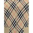 Beige Wool CardiganBurberry’s Check Cardigan is a casual-inspired garment enhanced by the house’s unmistakable check pattern. Featuring a front zipper closure, it has a ribbed collar, hem and cuffs for a comfortable, fitted fit. The two side welt pockets
