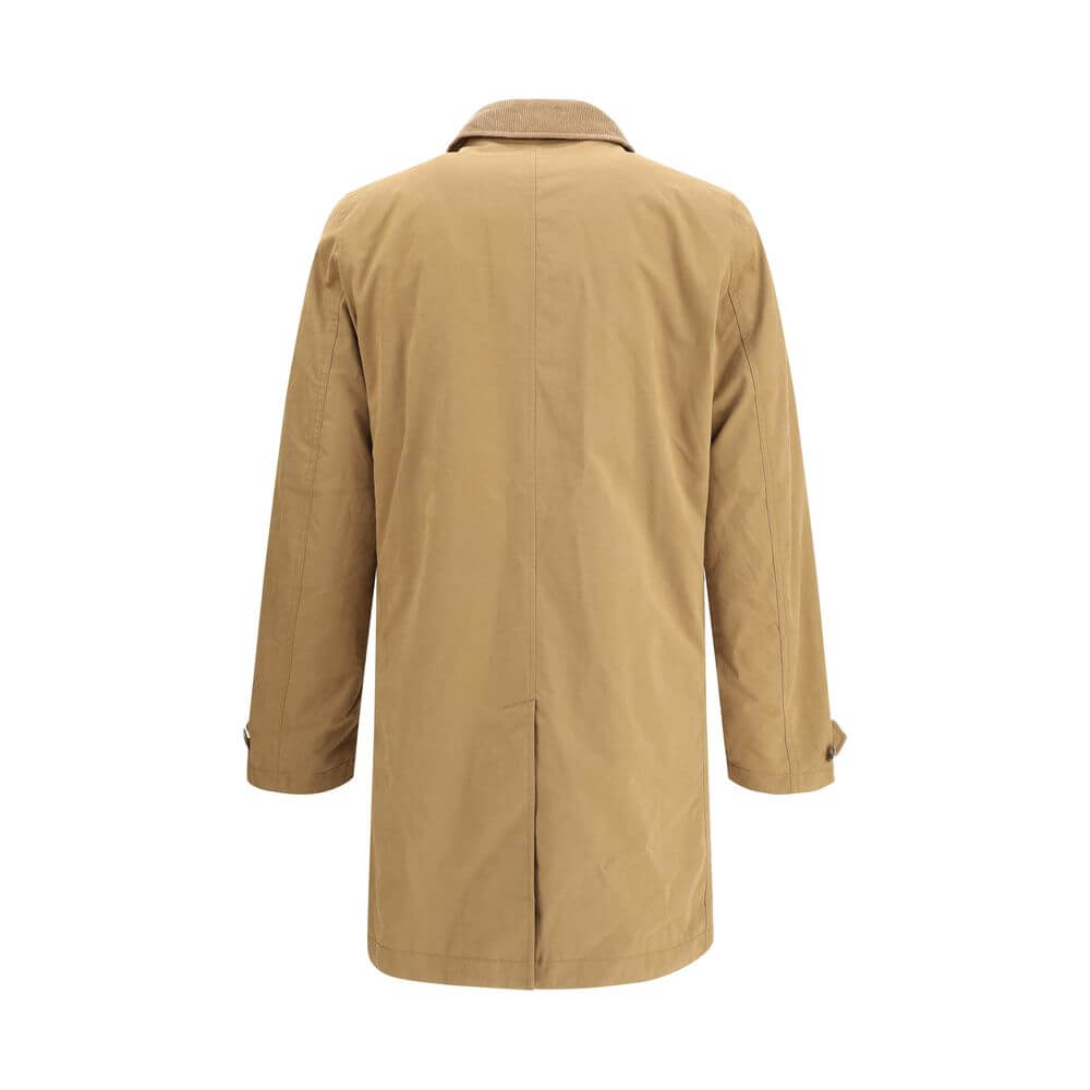 Beige Polyester CoatWoolrich’s Lamar padded Jacket is designed to take on winter with elegance and functionality. Featuring a knee length, it offers optimal protection from the cold without sacrificing style. The classic corduroy collar adds a refined, te