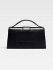 Le Grand Bambino Black BagJACQUEMUS Gorgeous brand new, 100% Authentic Jacquemus Le Grand Bambino BlackBag. Model: 213BA007-3000-990 Color: Black with Gold Hardware Material: Leather Bag with adjustable shoulder strap – Small handle – Removable shoulder s