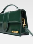 Le Grand Bambino Dark Green BagJACQUEMUS Gorgeous brand new, 100% Authentic Jacquemus Le Grand Bambino Drak Green Bag. Model: 213BA007-3128-590 Color: Dark Green with Gold Hardware Material: Leather Bag with adjustable shoulder strap – Small handle – Remo