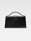 Le Grand Bambino Black BagJACQUEMUS Gorgeous brand new, 100% Authentic Jacquemus Le Grand Bambino Black Bag. Model: 213BA007-3000-99S Color: Black with Silver Hardware Material: Leather Bag with adjustable shoulder strap – Small handle – Removable shoulde