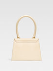 Le Chiquito Moyen Ivory BagJACQUEMUS Gorgeous brand new, 100% Authentic Jacquemus Le Chiquito Moyen Ivory Bag Model: 22E213BA002-3060-120 Color: Ivory with Gold Hardware – Reinforced handle – Magnetic flap closure – Removable long shoulder strap – Inside