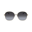Gold Metal SunglassesSUNGLASSES SALVATORE FERRAGAMO WOMEN SF242S-711 (Lens/Bridge/Temple) 60/16/140 mm.Material: METAL.Colour: Gray Gradient gold.Measures (Lens/Bridge/Temple): 60/16/140mm.Gradient blue.UV filter 2Gold Metal Sunglasses${tagsSalvatore Ferr