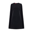Black Wool Casual DressGucci Short Sleeveless Bell Dress. In black wool, two side welt pockets, hidden zip opening at the back. 60s-inspired model with round neckline and fabric pleat stitching on the sides. Tone-on-tone logo embroidery on the bottom. Com