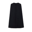 Black Wool Casual DressGucci Short Sleeveless Bell Dress. In black wool, two side welt pockets, hidden zip opening at the back. 60s-inspired model with round neckline and fabric pleat stitching on the sides. Tone-on-tone logo embroidery on the bottom. Com