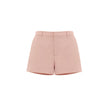 Pink Wool ShortsShorts Shorts in Pink Gucci. Front fastening with hook and covered zip, two side welt pockets and two pockets on the back. Inner lining Composition: 80% Wool, 20% Mohair Internal SKU: 25GIU186 Brand SKU: 792350ZAQQA5035Pink Wool Shorts${ta