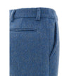 Blue Wool ShortsShorts Mixed Mohair Shorts in Blue Avio Gucci. Opening on the side with hidden zip and metal hook with logo, two side welt pockets, two back pockets, embroidered logo on the back. Inner lining Composition: 50% Wool, 28% Mohair, 22% Polyami