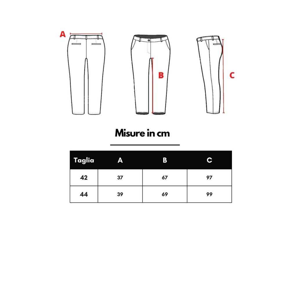 Pantalon décontracté en soie verte
