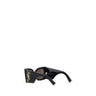 Black Acetate SunglassesSaint Laurent’s M119 Sunglasses are the epitome of bold elegance. With an oversized square design, they feature a maxi plaque with the iconic three-dimensional gold-plated YSL logo applied to the side panels, adding a touch of luxu