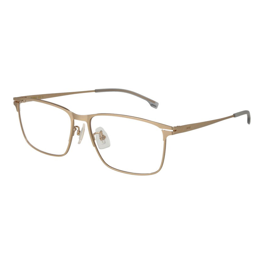 Gold Metal Glasses (Frames)Gender Men Main color Gold Filter Category None Extra No extra Frame color Gold Frame material Metal Lenses Color Demo glasses Lenses Material Plastic Style Rectangle Lenses Effect No Extra Protection None Lenses width 57 Lenses