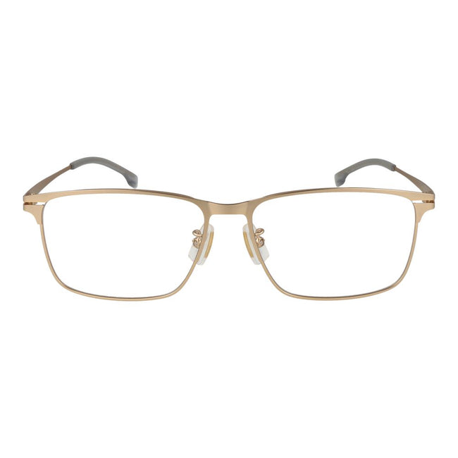 Gold Metal Glasses (Frames)Gender Men Main color Gold Filter Category None Extra No extra Frame color Gold Frame material Metal Lenses Color Demo glasses Lenses Material Plastic Style Rectangle Lenses Effect No Extra Protection None Lenses width 57 Lenses