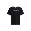 Black Cotton T-ShirtKenzo’s cotton T-Shirt is an essential garment with a strong character. Made from pure cotton, it features a ribbed crew neck that ensures comfort and durability. What makes it unique is the iconic Kenzo signature printed in contrast o