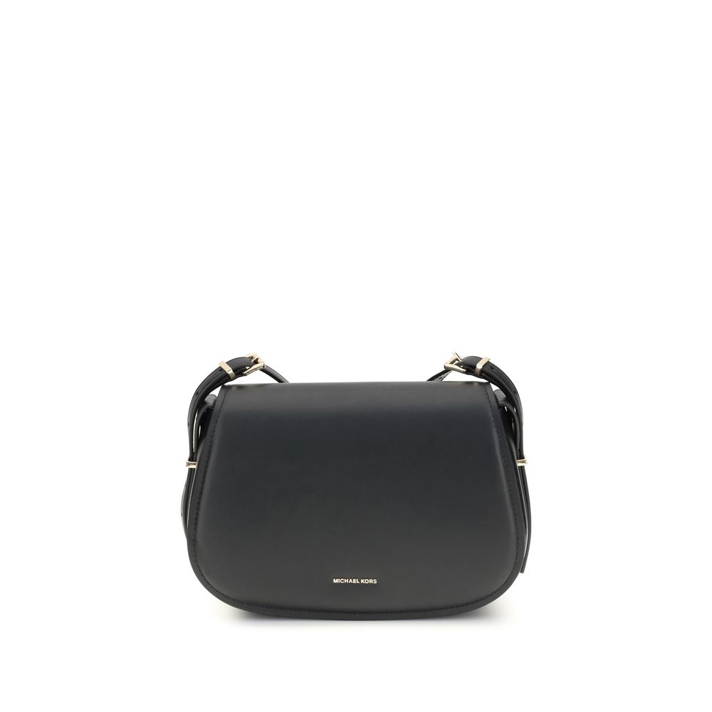 Black Calf Leather Bos Taurus Shoulder BagThe medium Lydia Shoulder Bag by Michael Kors features a sleek and functional silhouette. The linen canvas interior is spacious, ideal for holding all your daily necessities. The adjustable shoulder strap ensures